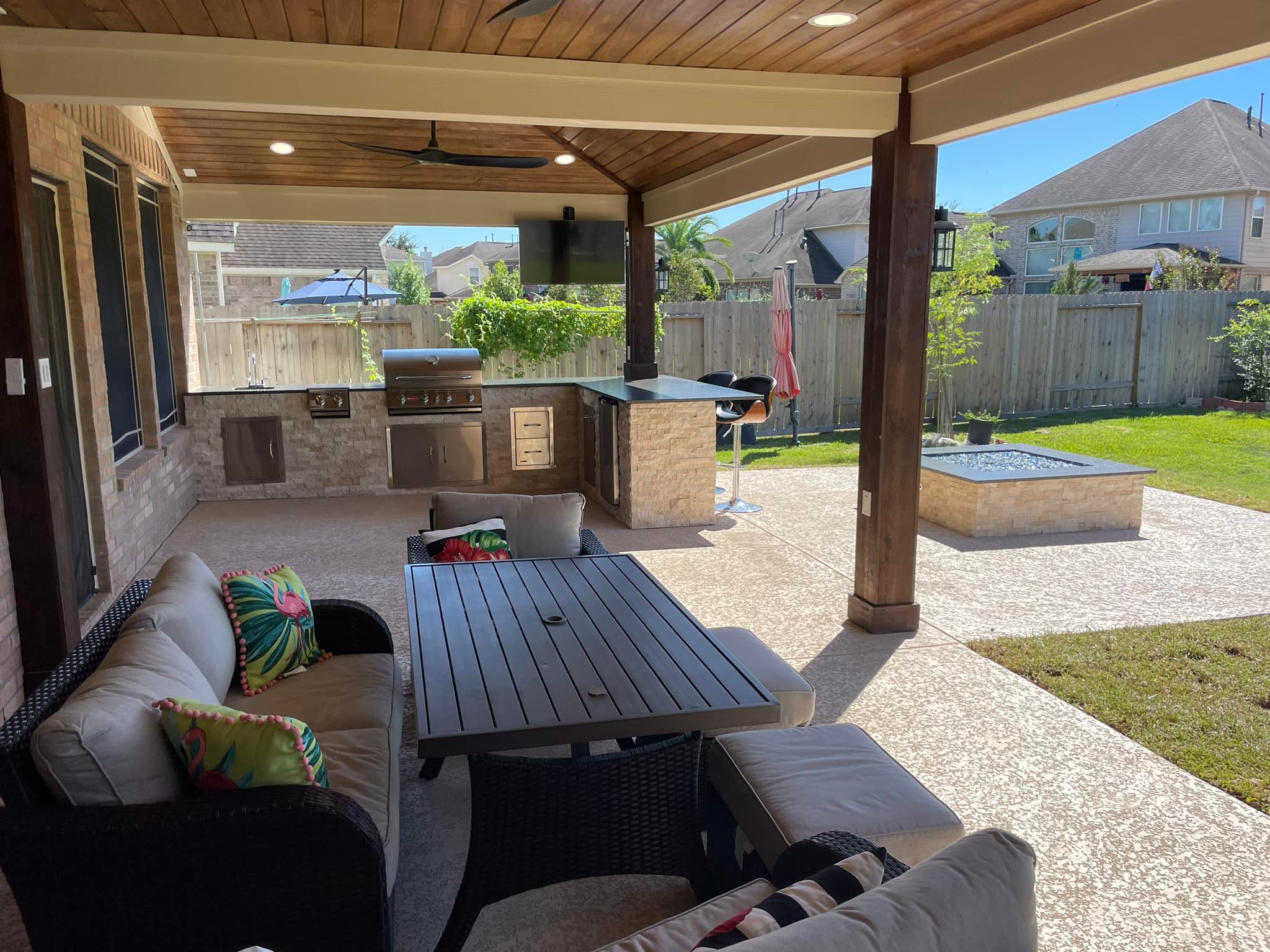custom patio
