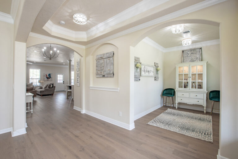 Custom home interior by Hawkeye Construction Fort Bend County