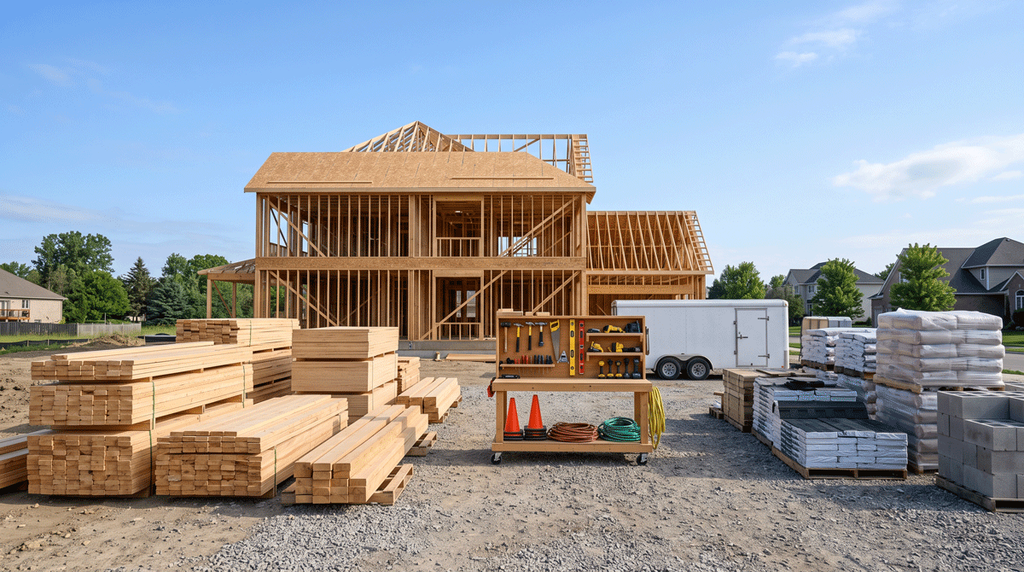 Cost-plus construction contract showing project cost breakdown.