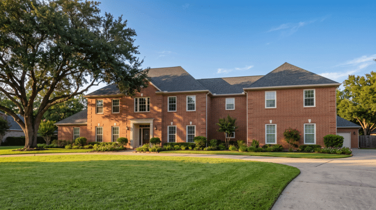Large-scale home addition in Fort Bend County.